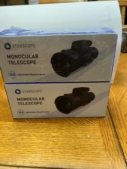 2 Starscope Monocular Telescopes