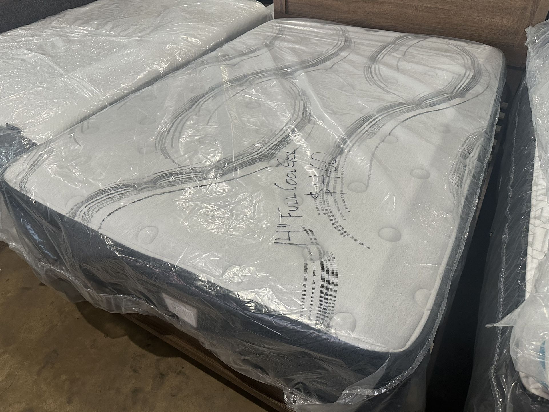 New 14” Full CoolGel Hybrid Mattress ✅ Financing Available $0 Down 100 Day Payment Plan ✅