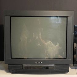 Sony Trinitron CRT TV