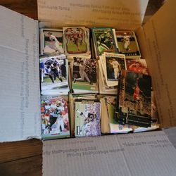 Thousands of Modern Sports Cards. Hundred of low end Football & Baseball Rookie Cards. Includes 5 Michael Jordan Upper Deck Jumbo Cards.