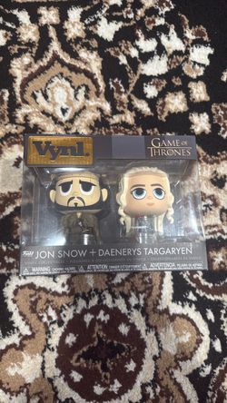 Funko pop game of thrones Jon Snow & Daenerys Targaryen