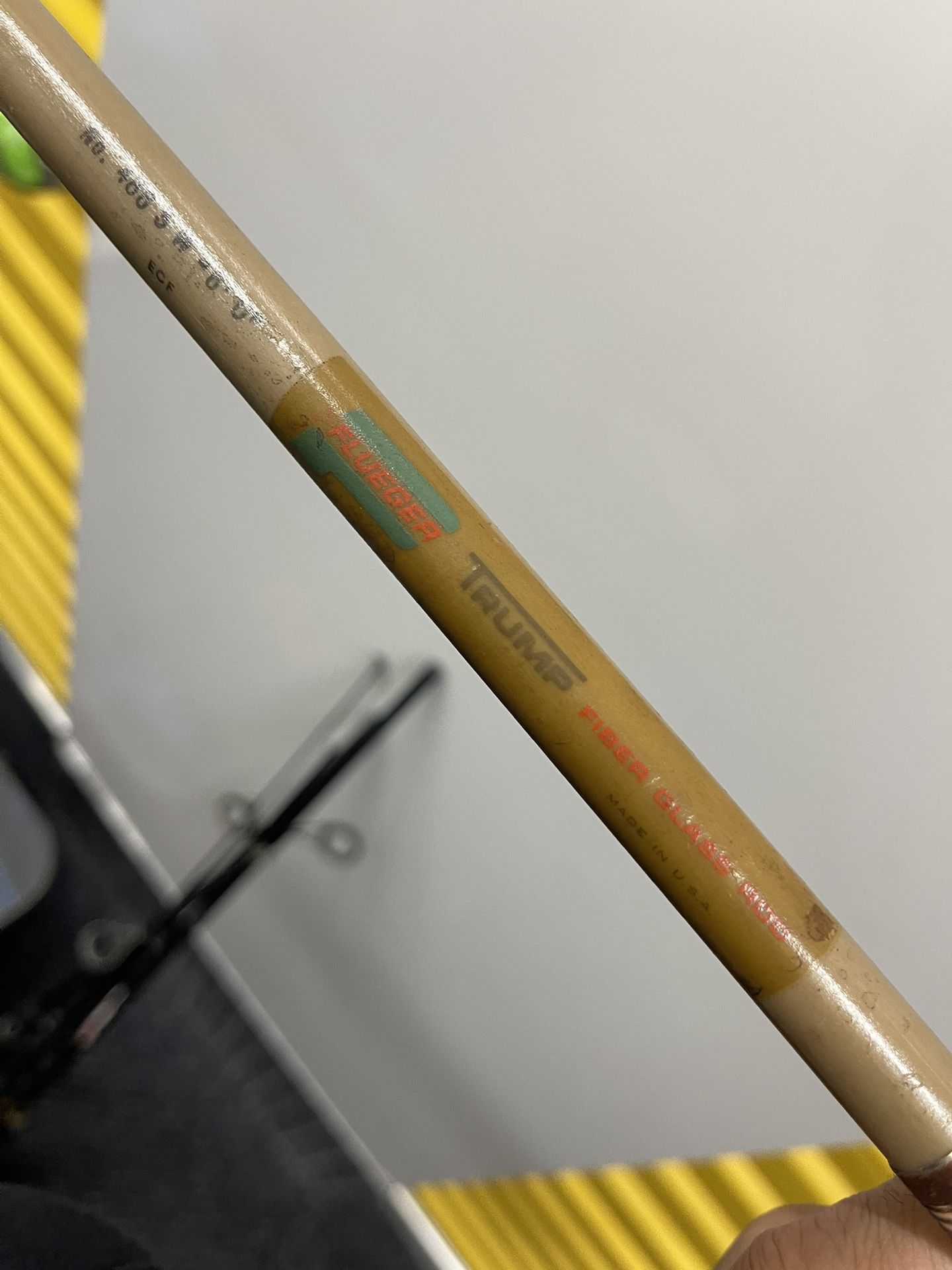 6ft Pflueger Trump Fiber Glass Rod Fishing Pole