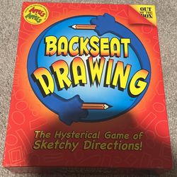 Backseat Drawing Board game