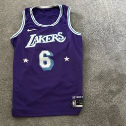 Lebron James City Edition Lakers Jersey