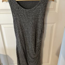 Tildon Ruched Side Sleeveless Knit Dress – Size Large