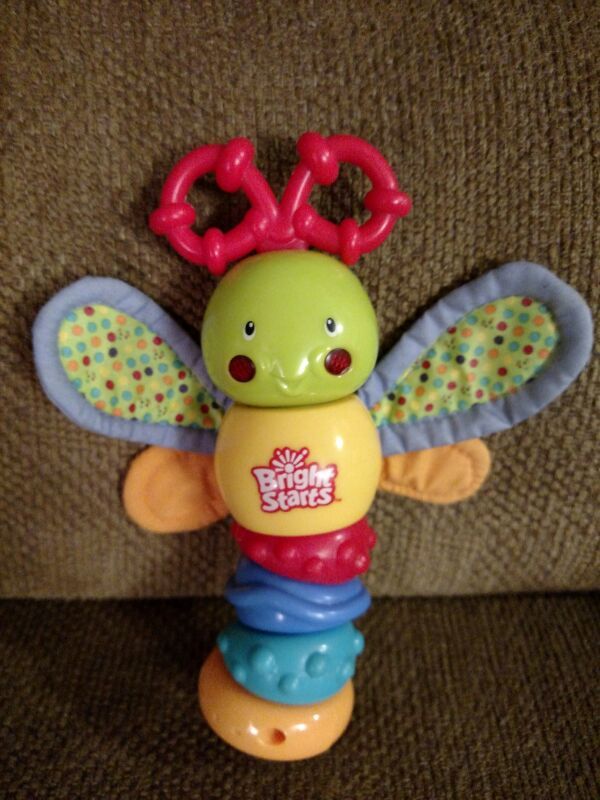 Bright starts twisty bug interactive rattle