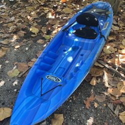 Pelican One Person Kayak With Paddle 