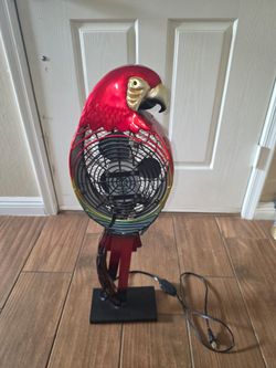 Vintage Parrot Fan