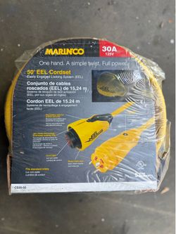 Marinco 50’ EEL Cordset