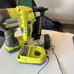 Ryobi finishing nail gun 