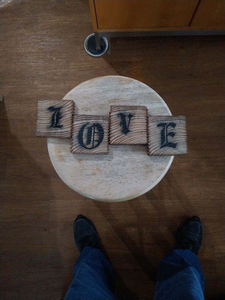 Wooden Handmade Coasters Engraved 0004