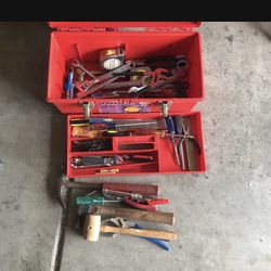 Tool Box With Tools 