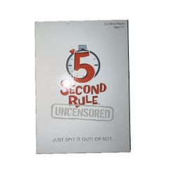 5 Second Rule Uncensored Board Game