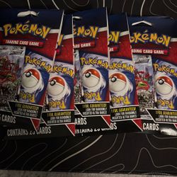 Pokemon 25 Card Packs