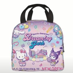  New Hello kitty Kuromi Lunch Bag 