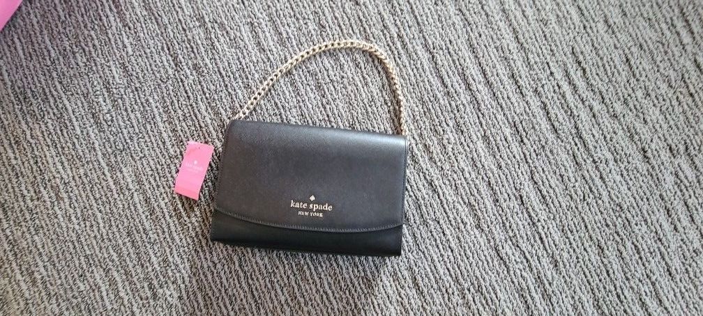 Kate Spade Carson Saffiano Leather Purse Black