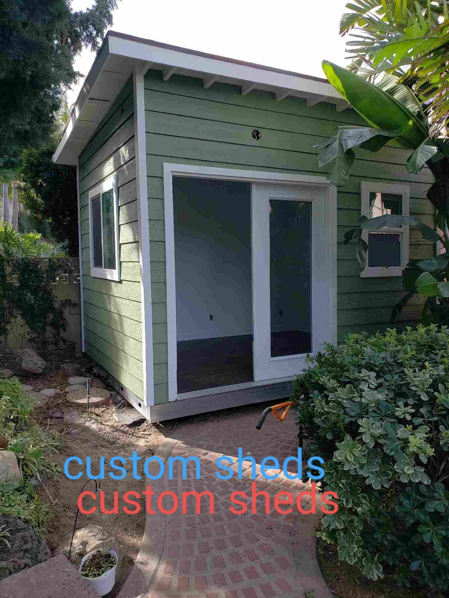 Custom sheds