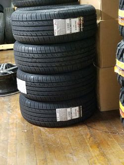 4 Tire new 205 55 16 free instalacion
