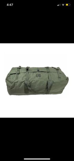 US Military Duffle Bag With Zipper