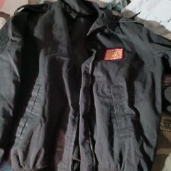 Mens New Army Windbreaker Jacket Light Weight Sz Med Larg 20 Firm