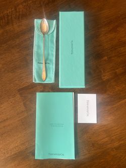 Tiffany & Co. sterling silver iced tea spoon or long parfait spoon