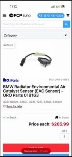 Bmw parts