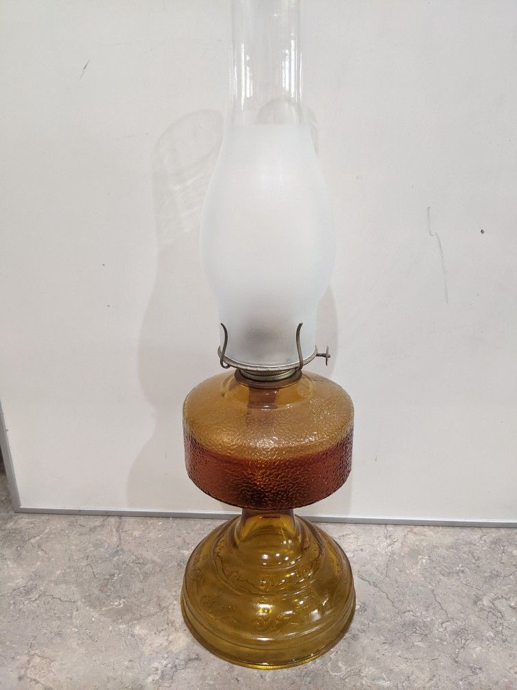 Vintage Oil Lamp 