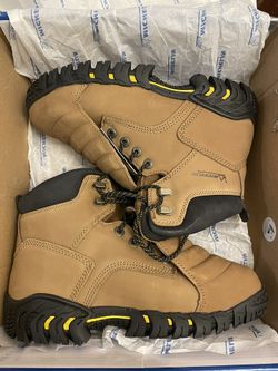 Work Boots Steel Toe 9.5 Size