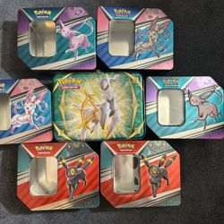 Pokémon Card Storage Tins and Lunch Box Tin
