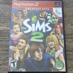 The Sims 2 - PS2 - Red Label (2006); CIB