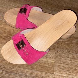 Dr. Scholl’s Original Collection Leather Sandals Slides