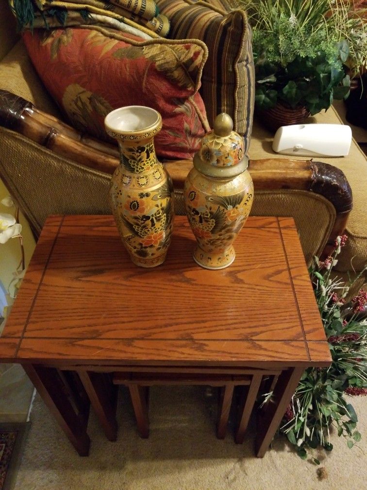 Two Chinese Vases 30 $obo