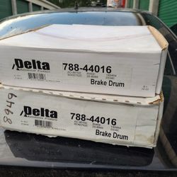 (2) Bake Drum Rear for 85-02 Chevrolet Astro and GMC Safari