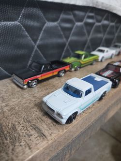Hotwheels truck lot