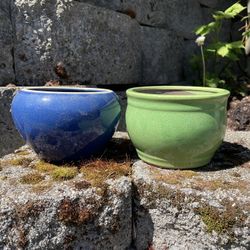Small Decorative Ceramic Pots