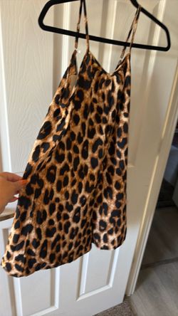 Ladies, leopard romper