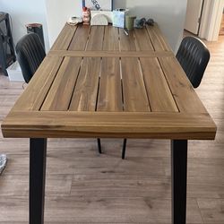 70” dining table (can deliver)