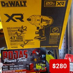 DeWalt 20V Max Cordless 1/2in. Impact Wrench.  Tool-Only 