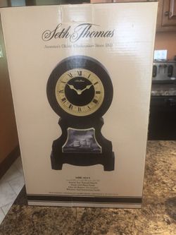 Seth Thomas Stormy Sea Mantle Clock