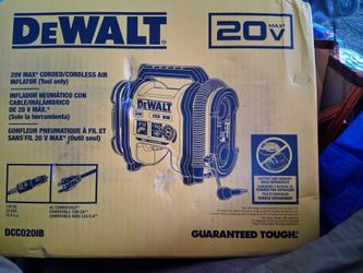 DeWalt 20V Max Corded/Cordless Air Inflator