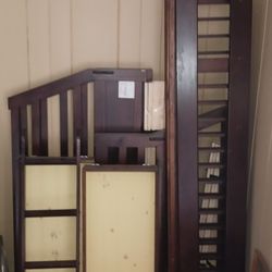 Free Bunk Bed, Wood, No Matresses. 