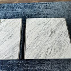 Marble Chrome Coffee Table 