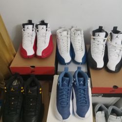 Air Jordan 12 Retro Size 5, 9.5, 10, 11 Authentic 
