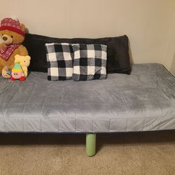 XL Twin Mattress & Metal Frame