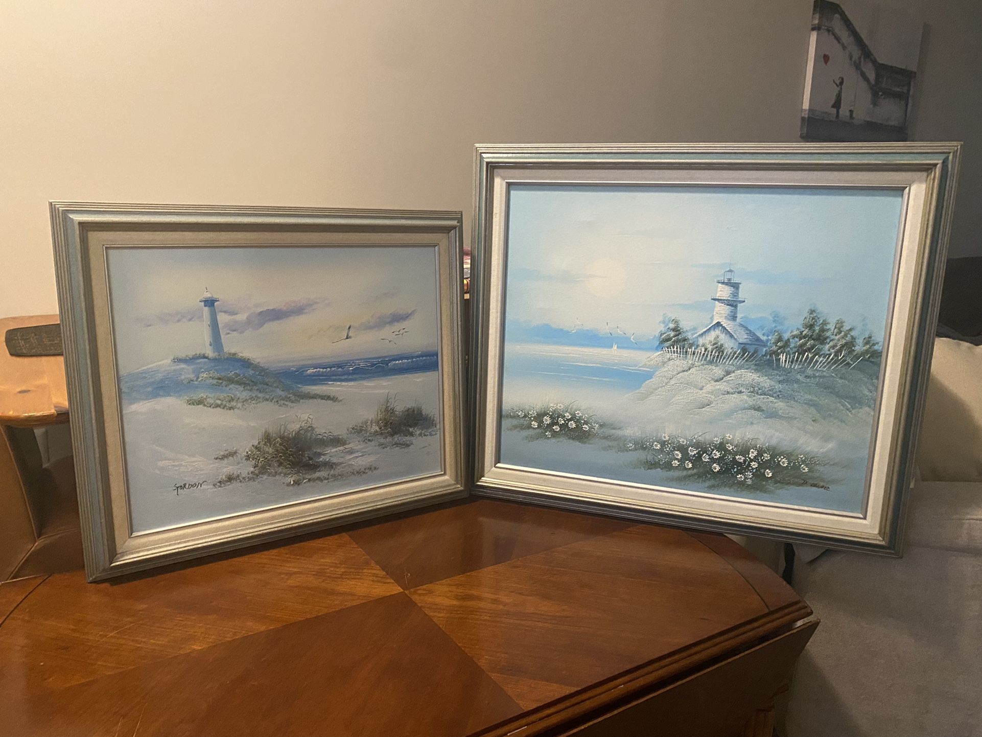 Framed Beach Paintings