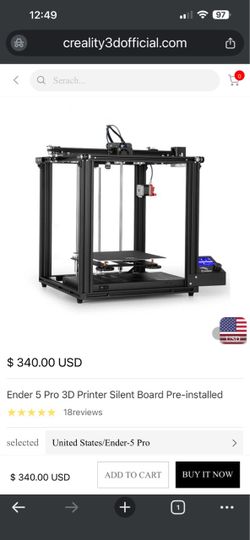Creality Ender 5 Pro 3D Printer