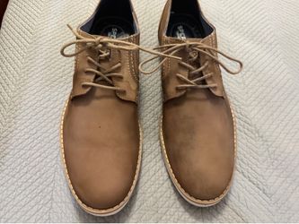 Sperry Men's Brown Leather Casual Lace-Up Shoes size 10M
