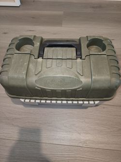 Vintage tackle box and more