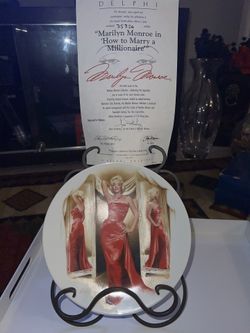 Marilyn Monroe Collectible Plate