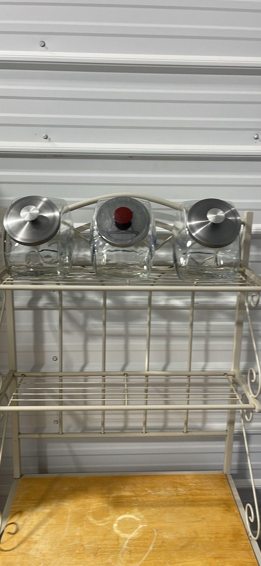 Glass Penny Candy Canisters